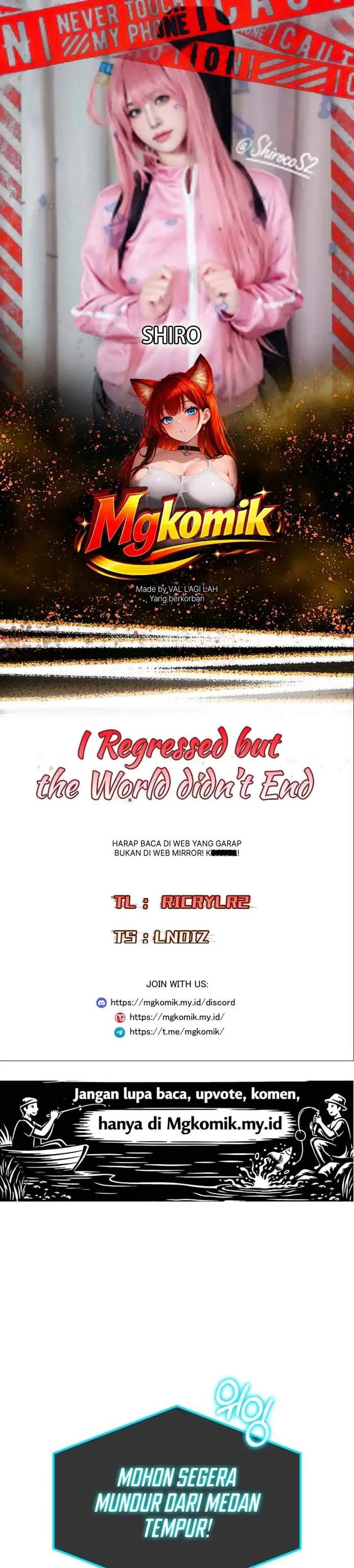 I Regressed, but the World didn’t End Chapter 59