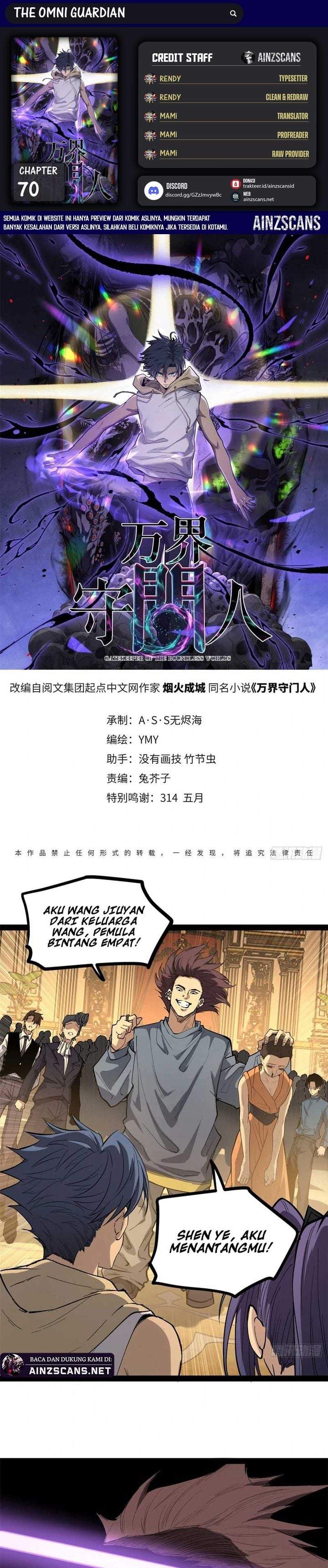The Omni Guardian Chapter 70