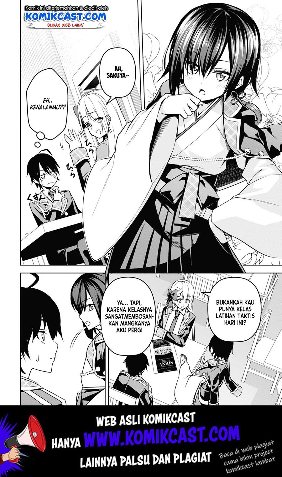 Seiken Gakuin no Maken Tsukai Chapter 4