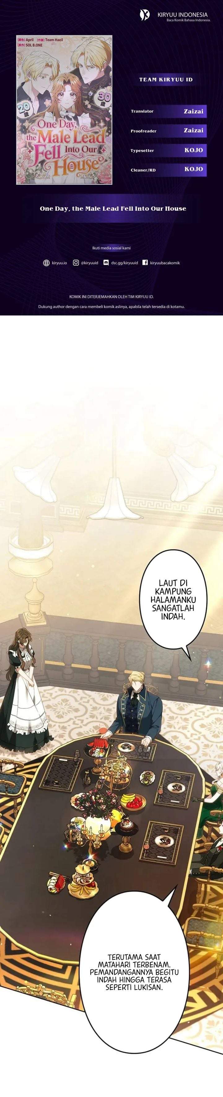 One Day, the Male Lead Fell Into Our House Chapter 11