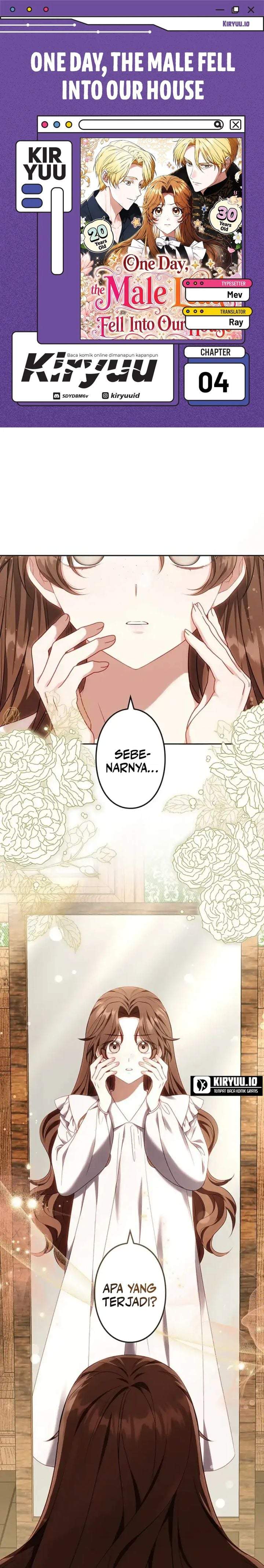 One Day, the Male Lead Fell Into Our House Chapter 4