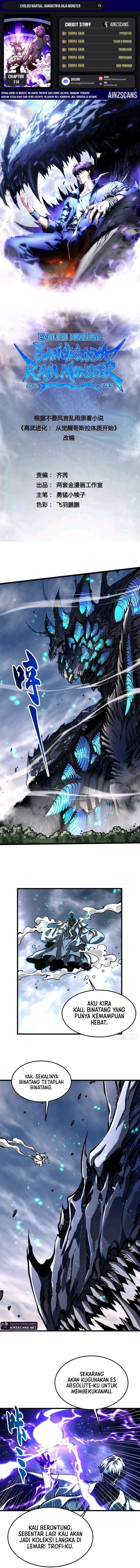 Martial Evolution: Start by Awakening the King of Monsters Chapter 114