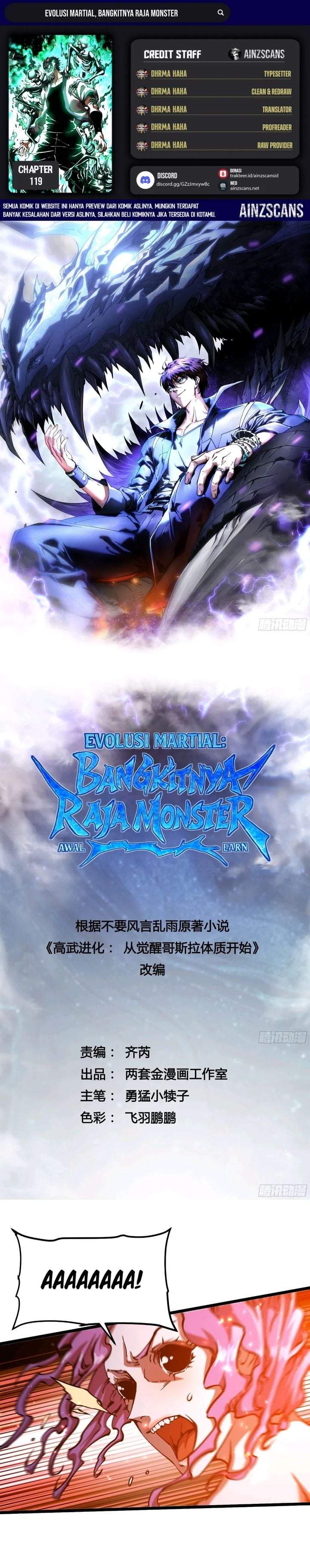 Martial Evolution: Start by Awakening the King of Monsters Chapter 119