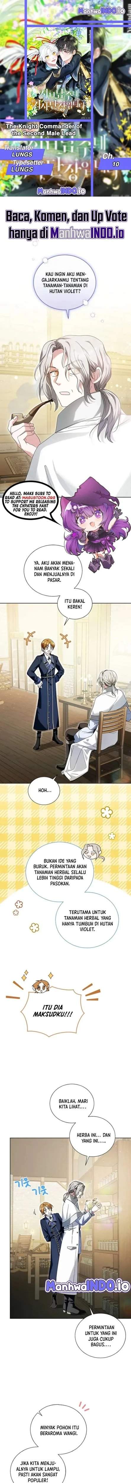 I’m the Commander of the Second Male Lead’s Knights Chapter 10
