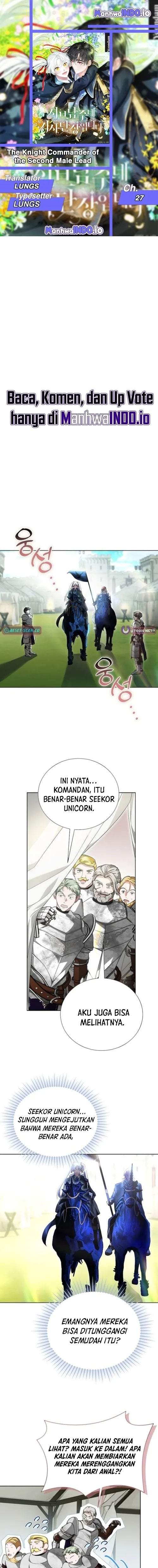 I’m the Commander of the Second Male Lead’s Knights Chapter 27