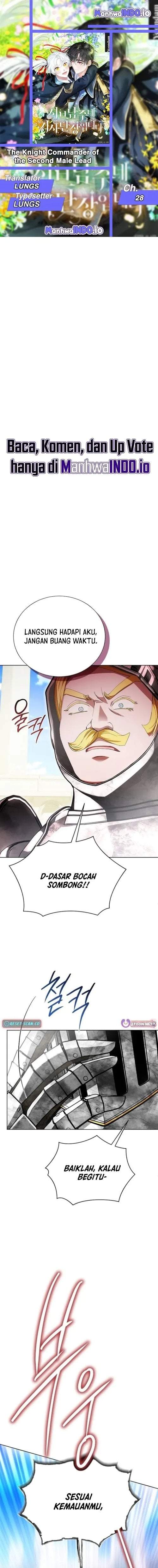 I’m the Commander of the Second Male Lead’s Knights Chapter 28