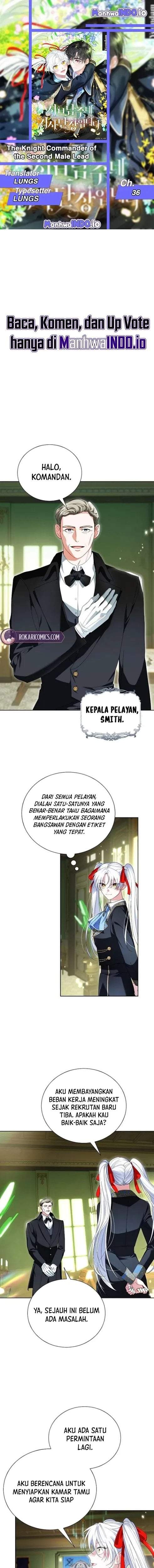 I’m the Commander of the Second Male Lead’s Knights Chapter 36