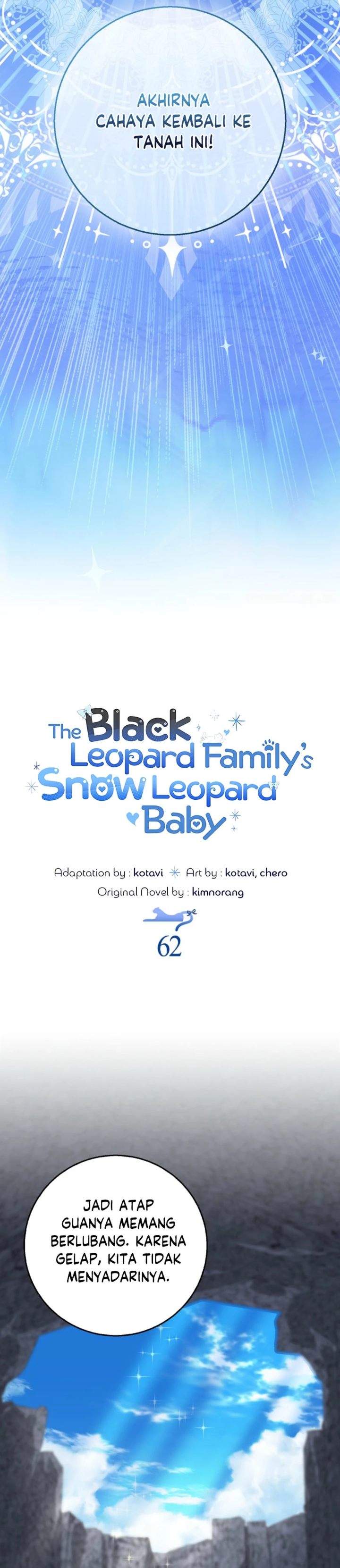 The Snow Leopard Baby of the Black Leopard Family Chapter 62