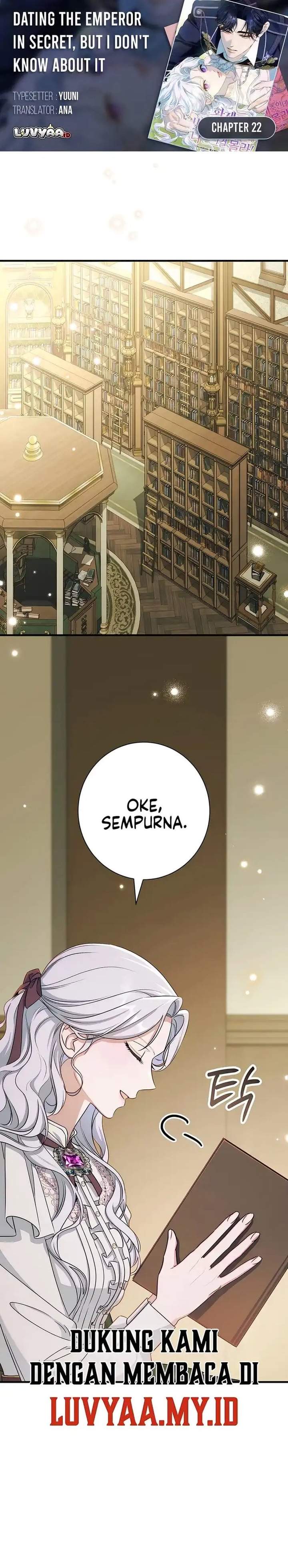 Unbeknownst to Me, I am Secretly Dating the Emperor Chapter 22
