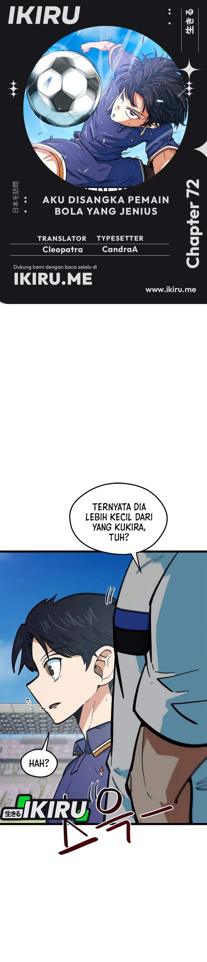 I’m Being Misunderstood as a Soccer Genius Chapter 72