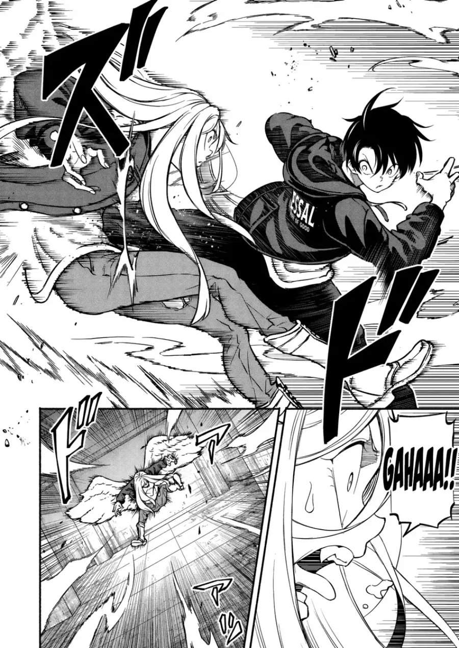 Isekai kara Kikan Shitara Chikyuu mo Kanari Fantajii Deshita. Ato, Makeheroin-domo Kocchi Minna. Chapter 6