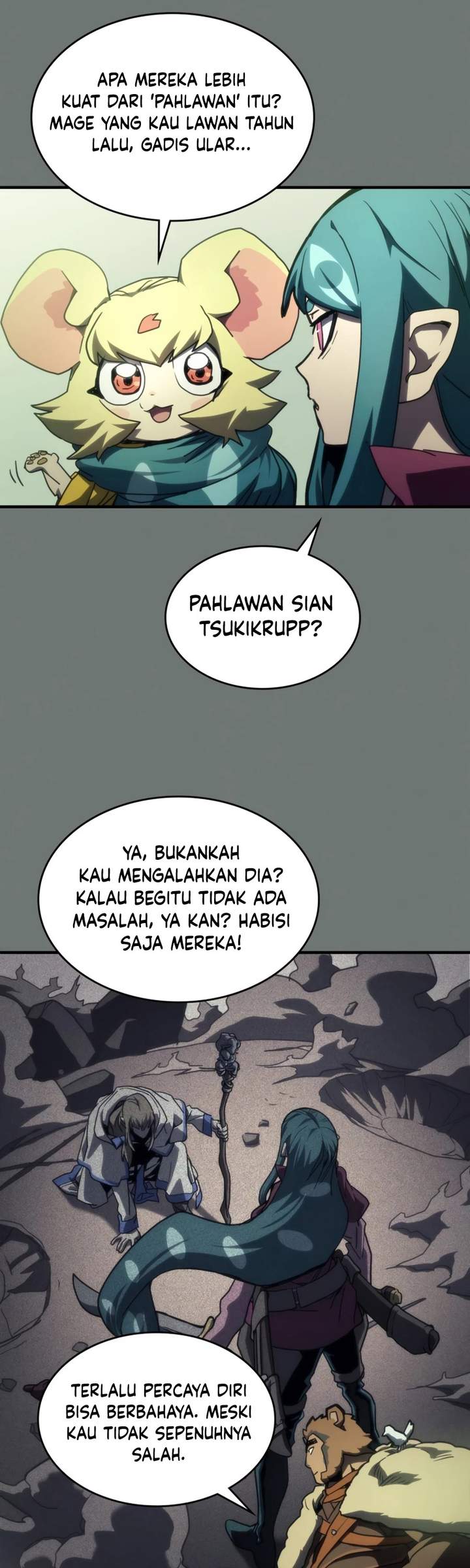 The Unbeatable Dungeon’s Lazy Boss Monster Chapter 124