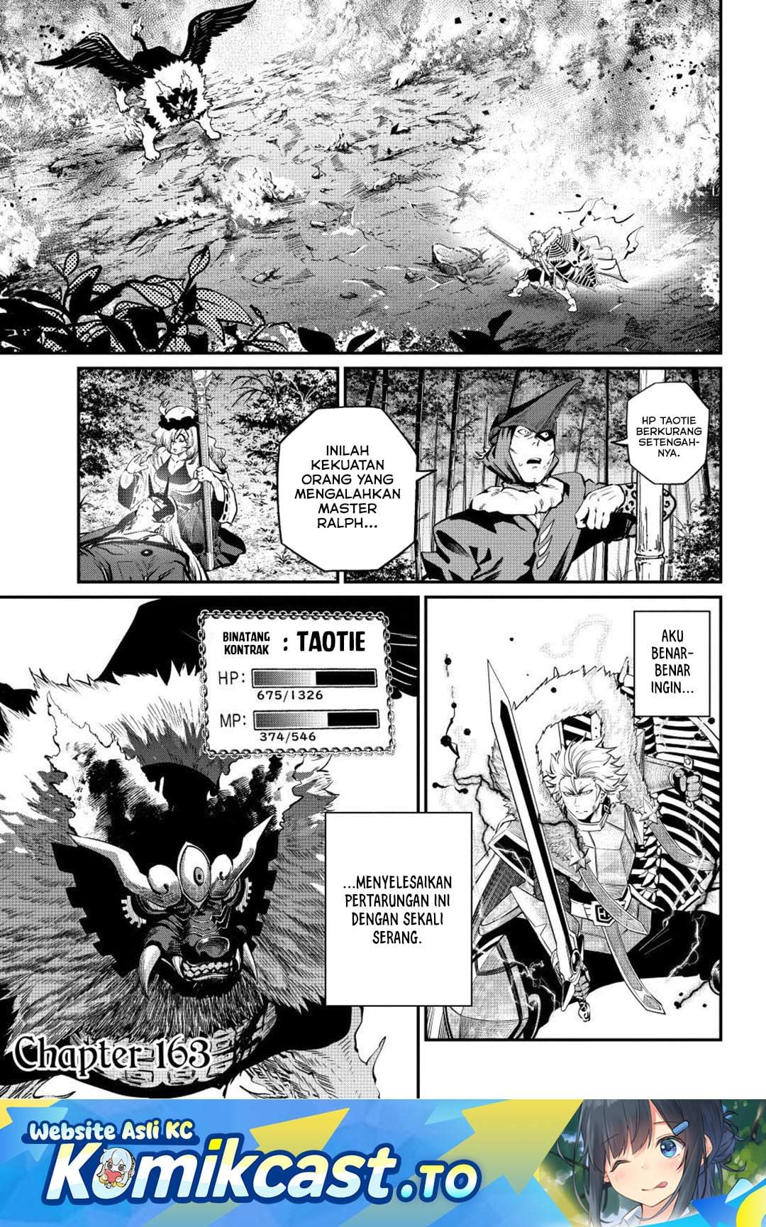 Tsuihou Sareta Tenshou Juu Kishi ha Gemu chishiki de Musou Suru Chapter 163