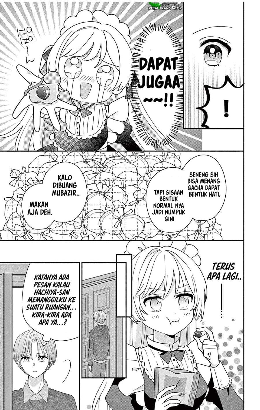 Maid wa Koisuru Hachiya-kun Chapter 24.1