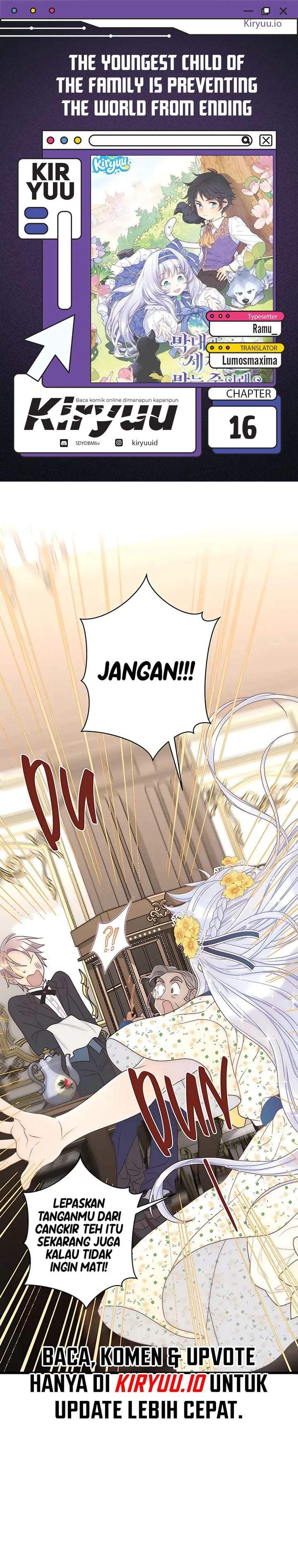 The Youngest Child of the Family Is Preventing the World From Ending Chapter 16