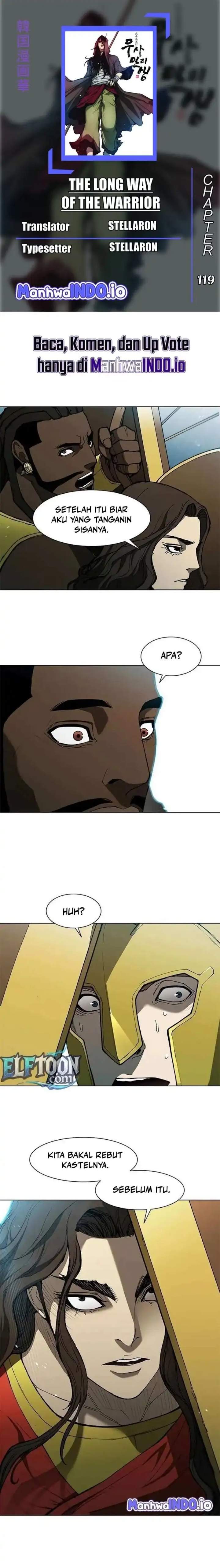 The Long Way of the Warrior Chapter 119
