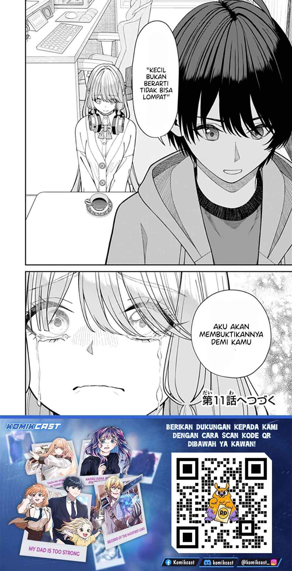 Kanojo ni shitai Joshi Ichii, no Tonari de Mitsuketa Amari-chan Chapter 10.3