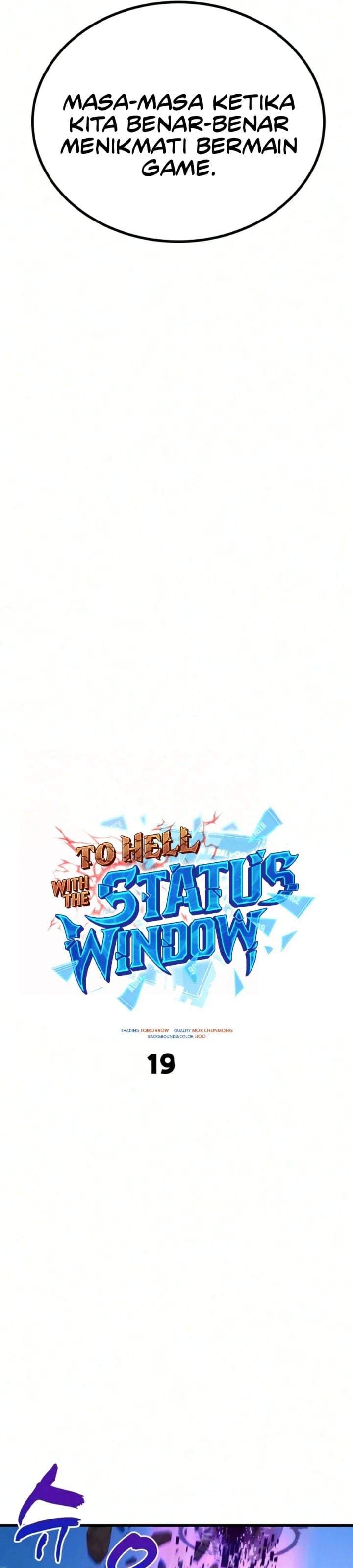 To Hell With the Status Window Chapter 19