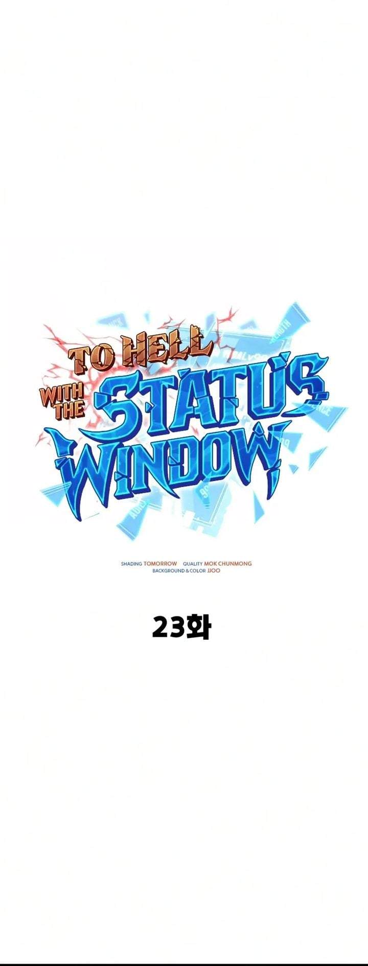 To Hell With the Status Window Chapter 23