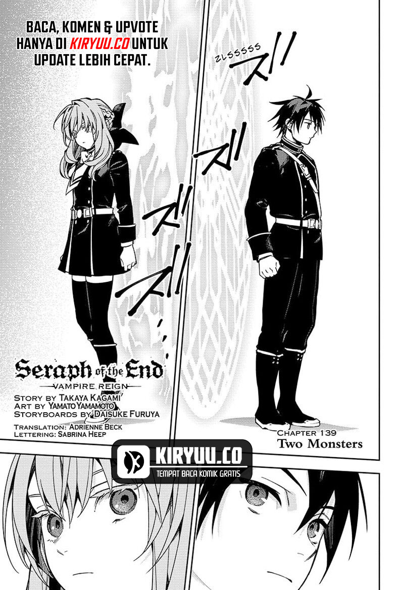 Owari no Seraph Chapter 139