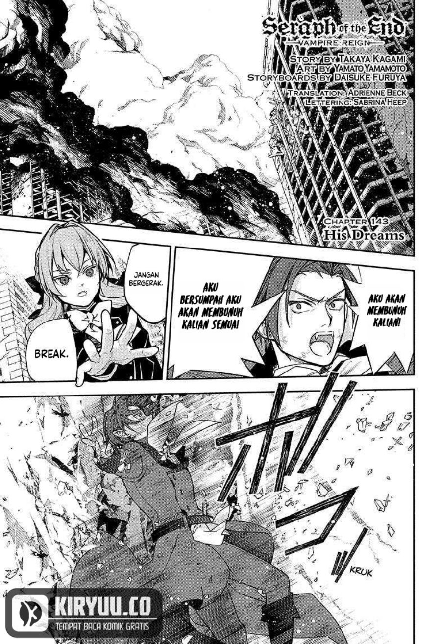 Owari no Seraph Chapter 143