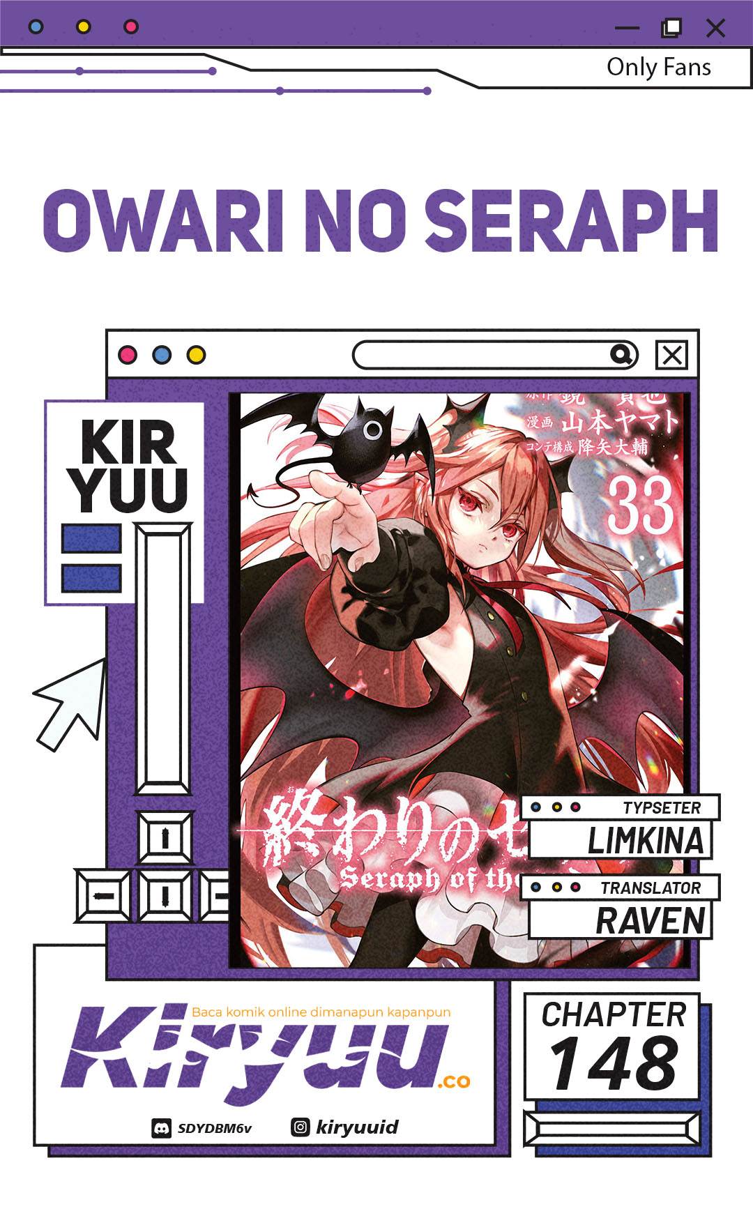 Owari no Seraph Chapter 148