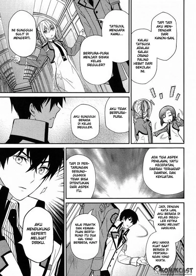 Mahouka Koukou no Rettousei – Raihousha-hen Chapter 3