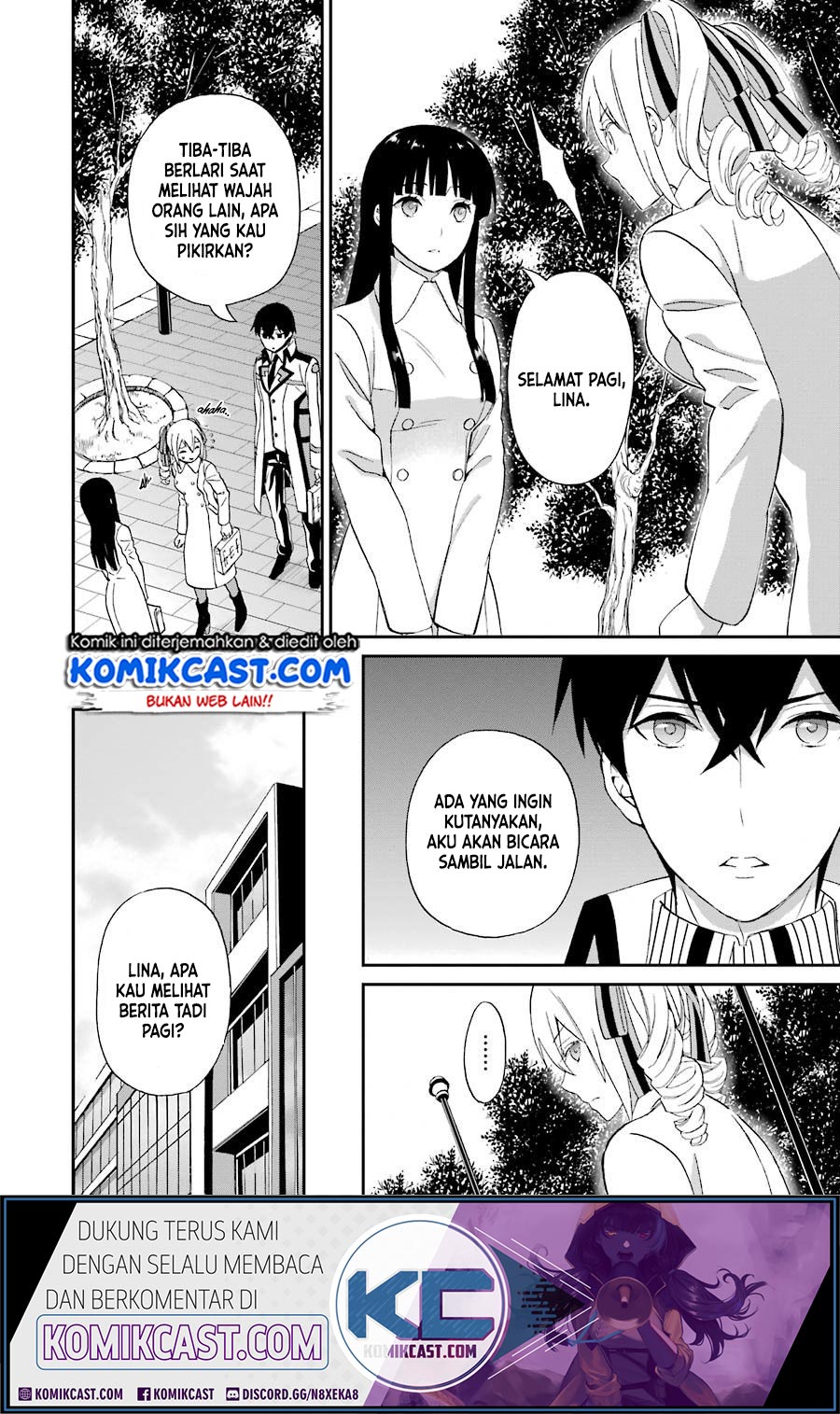 Mahouka Koukou no Rettousei – Raihousha-hen Chapter 17