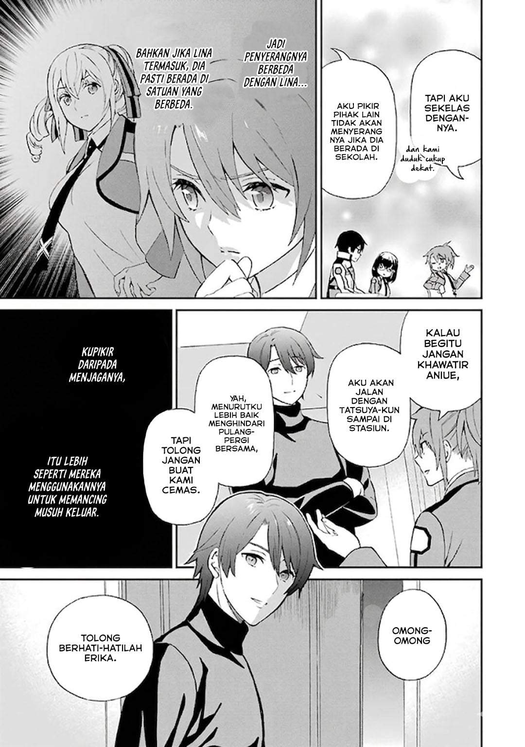 Mahouka Koukou no Rettousei – Raihousha-hen Chapter 21