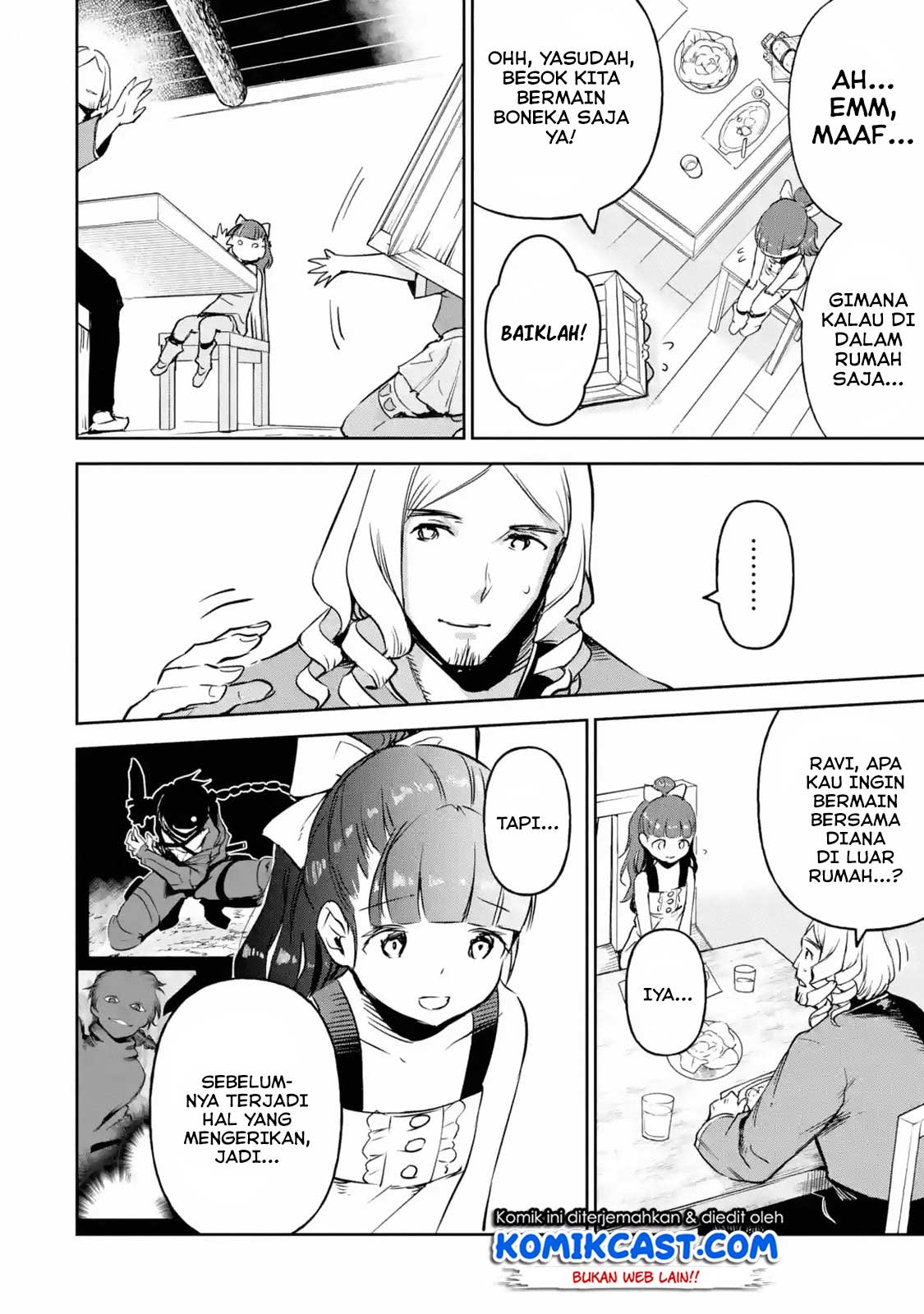 Boukensha License wo Hakudatsu Sareta Ossan Dakedo, Manamusume ga Dekita no de Nonbiri Jinsei wo Oukasuru Chapter 12.5