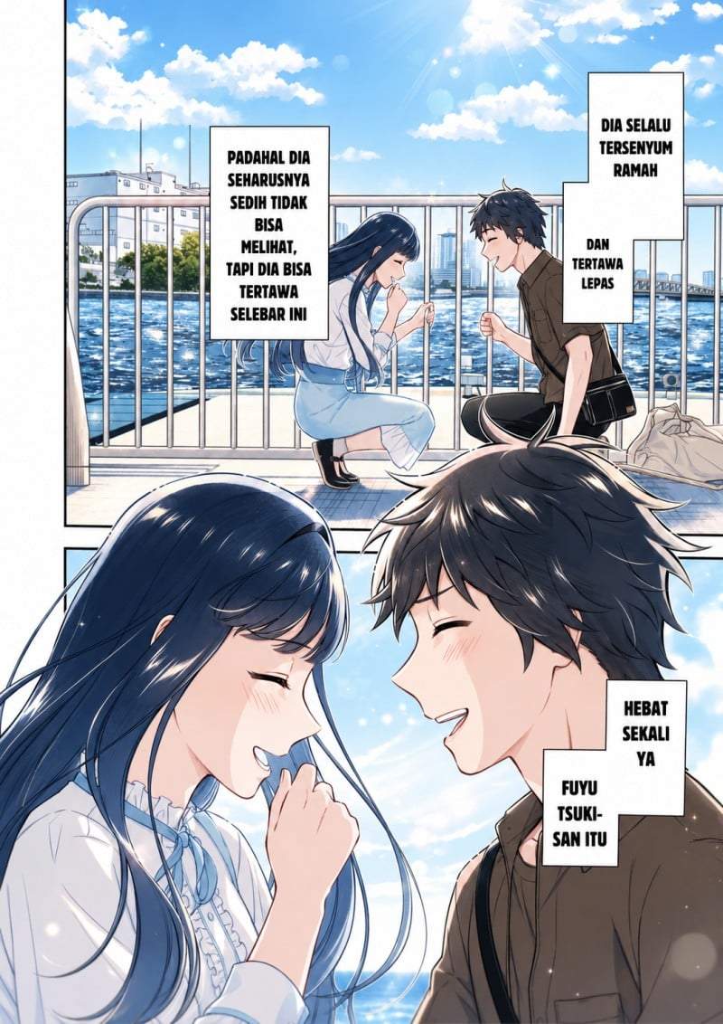 Toumei na Yoru ni Kakeru-kun to, Me ni Mienai Koi wo Shita. Chapter 5.1