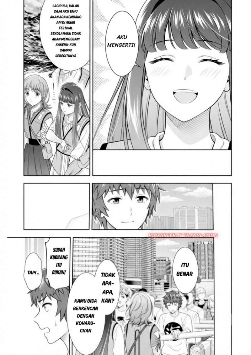 Toumei na Yoru ni Kakeru-kun to, Me ni Mienai Koi wo Shita. Chapter 5.2