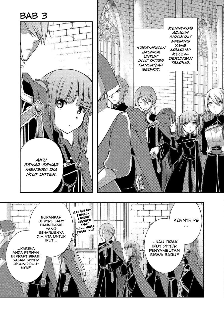 Honzuki no Gekokujou: Hannerōre no Kizoku-in Gonensei Ichi – Koishite Mitai O’hime-sama Chapter 3