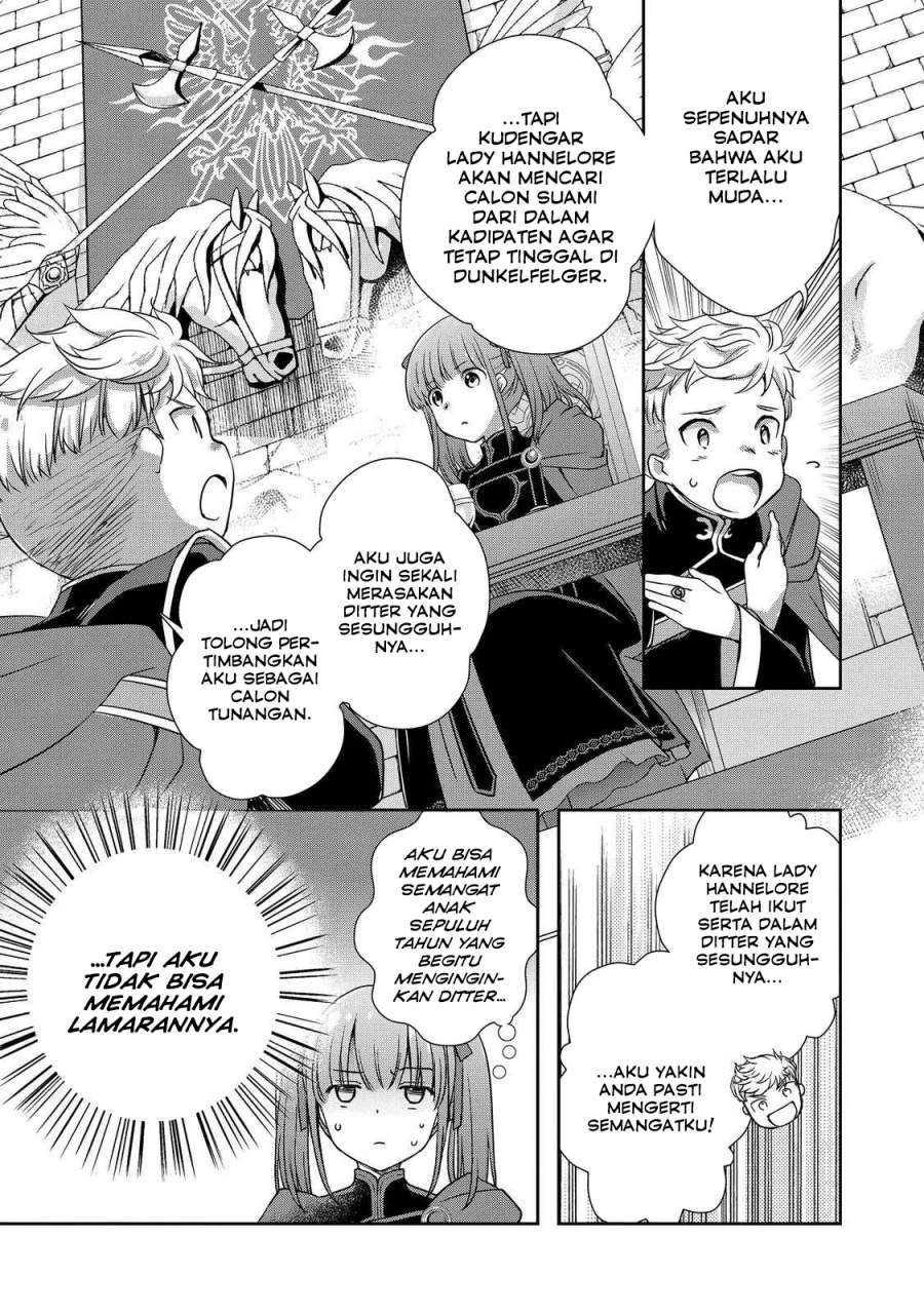 Honzuki no Gekokujou: Hannerōre no Kizoku-in Gonensei Ichi – Koishite Mitai O’hime-sama Chapter 4