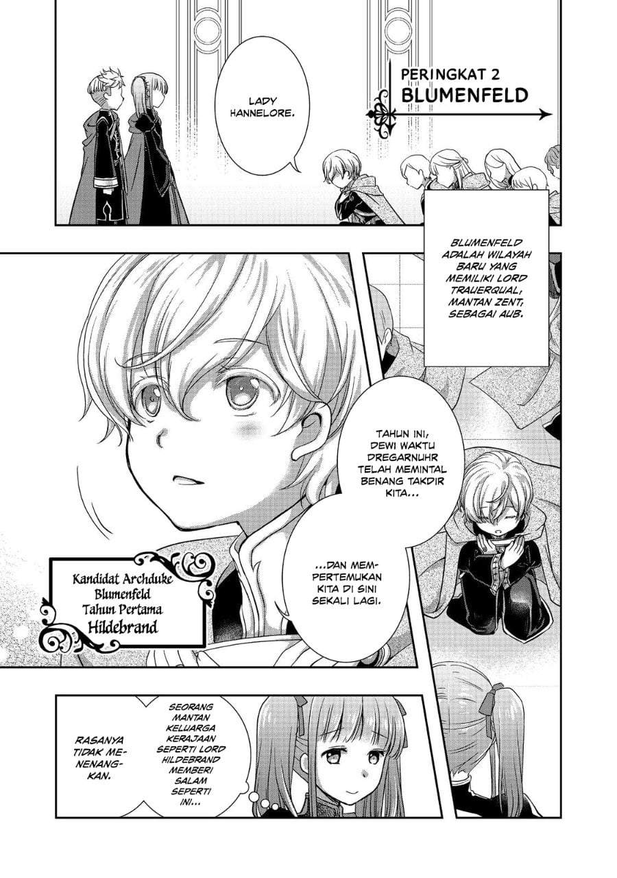 Honzuki no Gekokujou: Hannerōre no Kizoku-in Gonensei Ichi – Koishite Mitai O’hime-sama Chapter 5