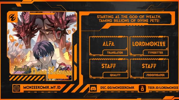 Start by changing your job to the God of Wealth and taming billions of divine pets! Chapter 33