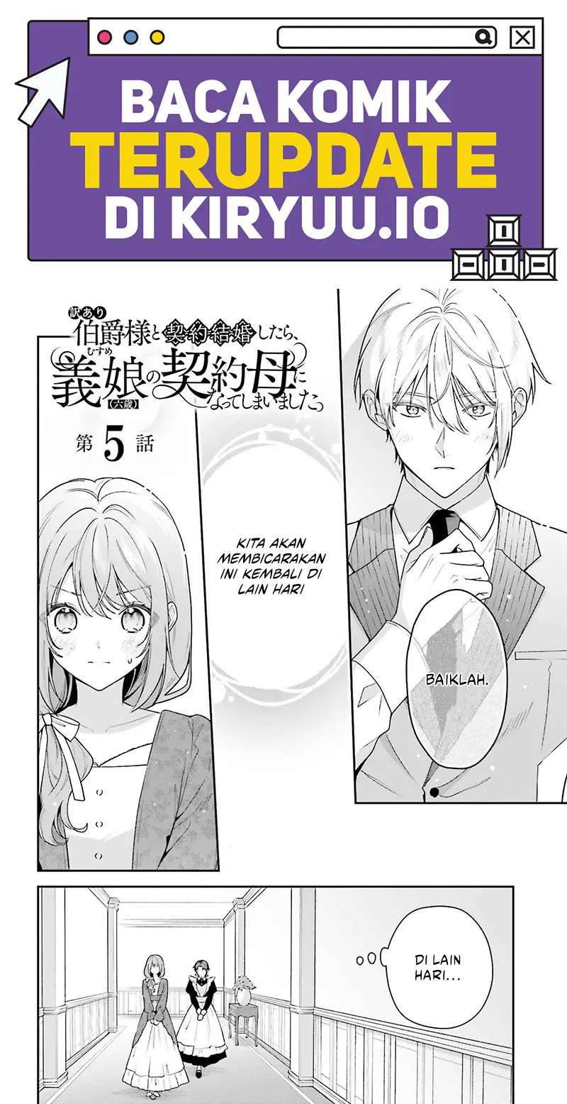 I Became the Contract Mom of a Troubled Count’s Six-Year-Old Daughter Chapter 5