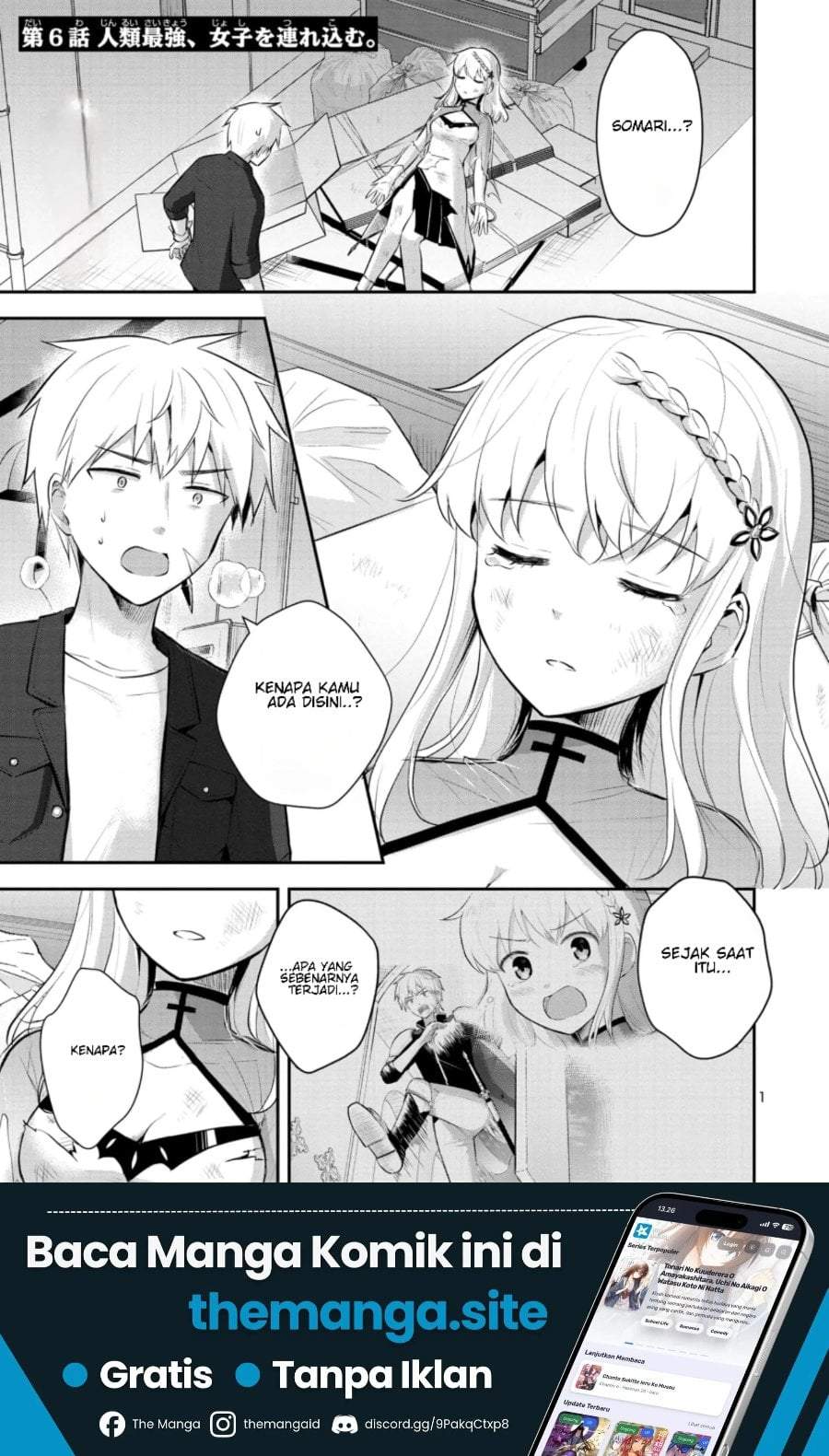 Isekai Saikyou, Nihon de JK to Konkatsu suru Chapter 6