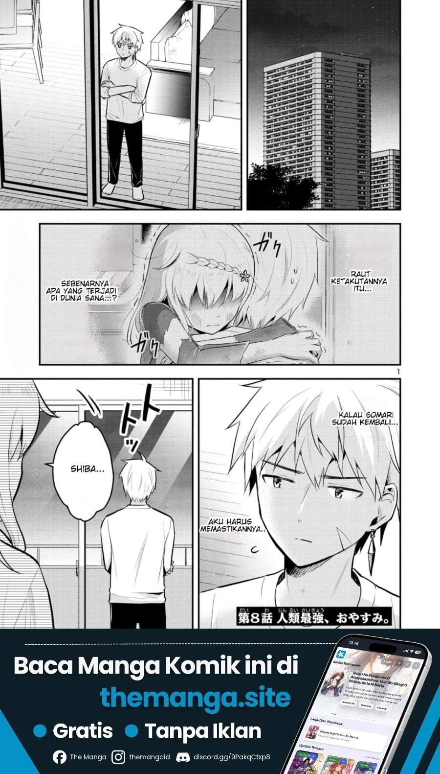 Isekai Saikyou, Nihon de JK to Konkatsu suru Chapter 8