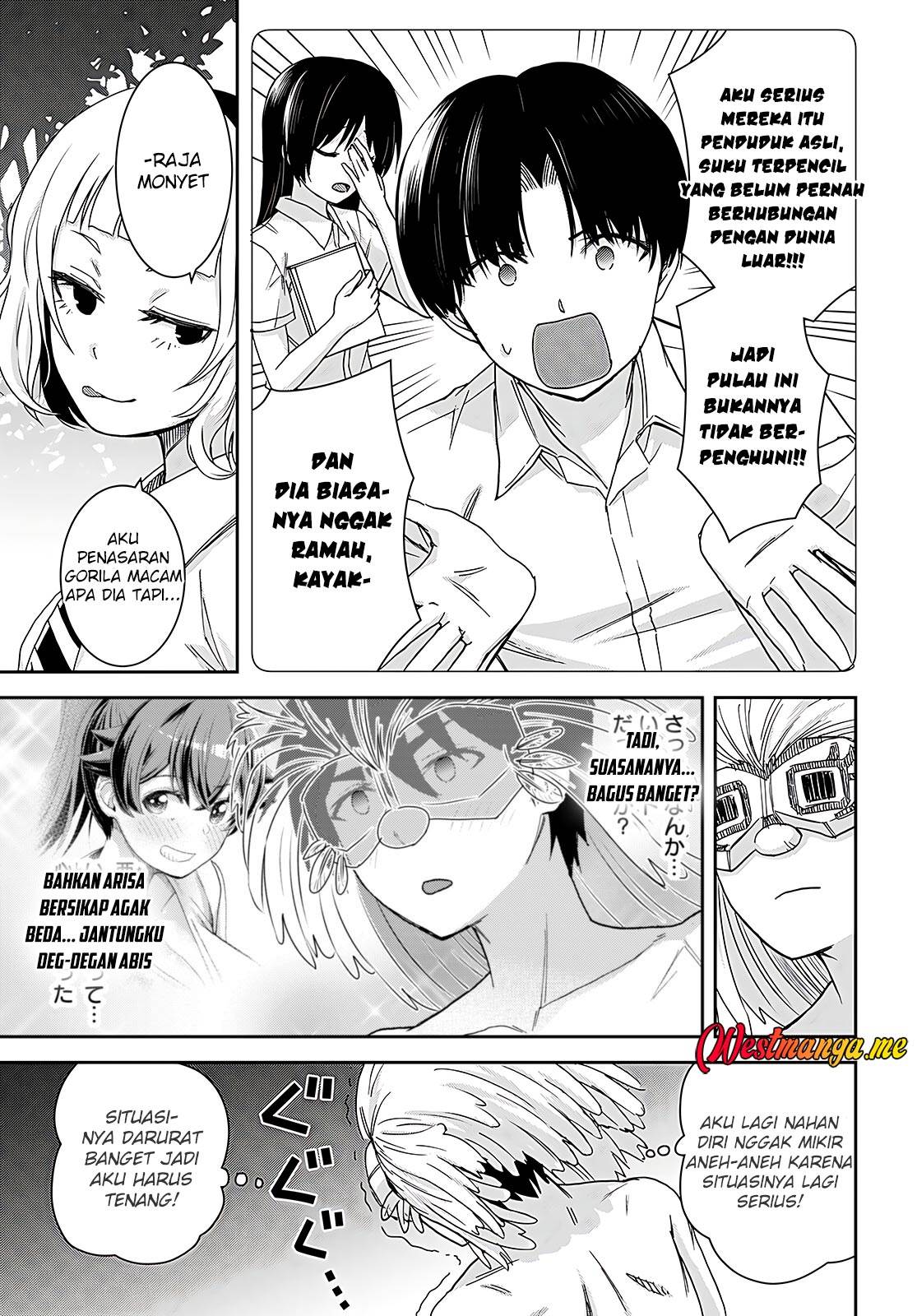 Isekai Yurutto Survival Seikatsu: Gakkou no Minna to Isekai no Mujintou ni Tenishitakedo Ore Dake Rakushou desu Chapter 35