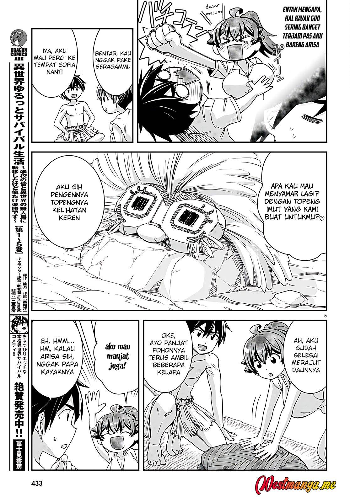 Isekai Yurutto Survival Seikatsu: Gakkou no Minna to Isekai no Mujintou ni Tenishitakedo Ore Dake Rakushou desu Chapter 35