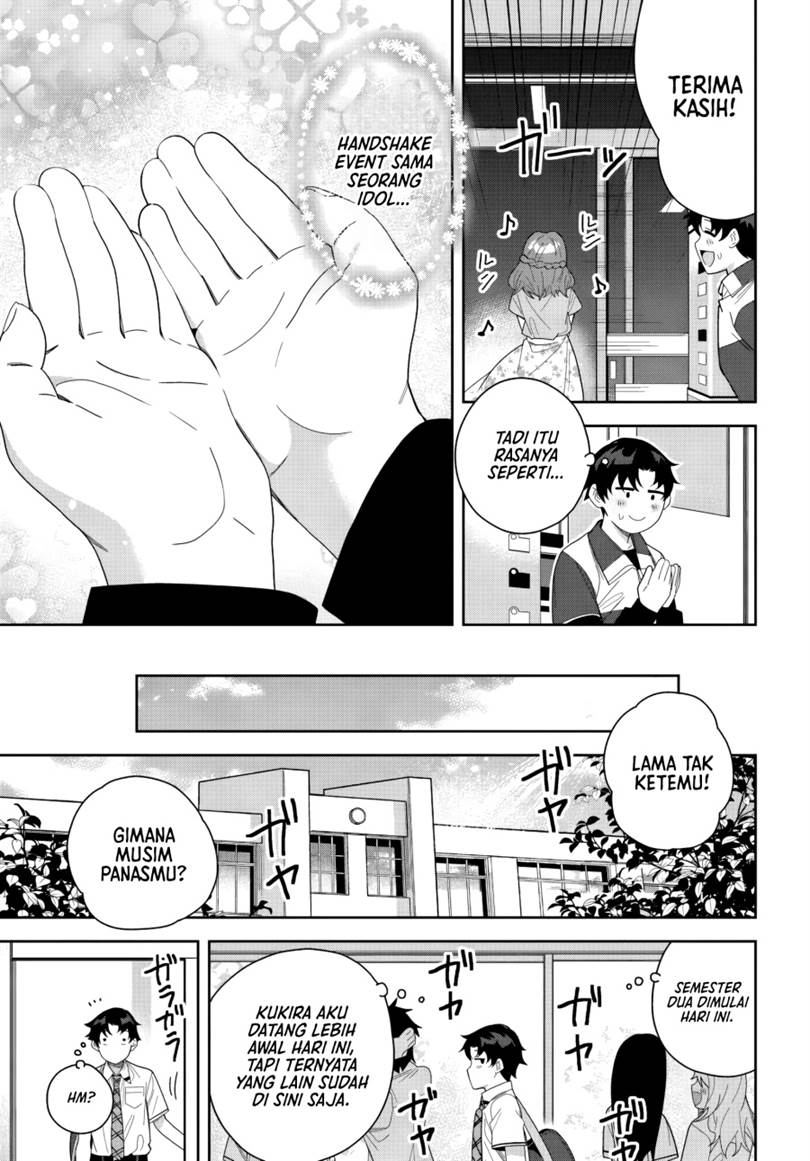 Classmate no Moto Idol ga, Tonikaku Kyodou Fushin Nan desu Chapter 24