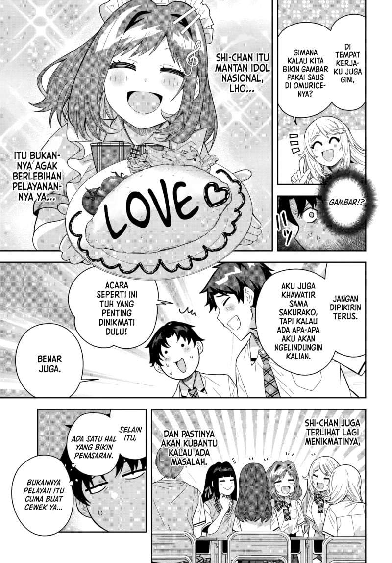 Classmate no Moto Idol ga, Tonikaku Kyodou Fushin Nan desu Chapter 25