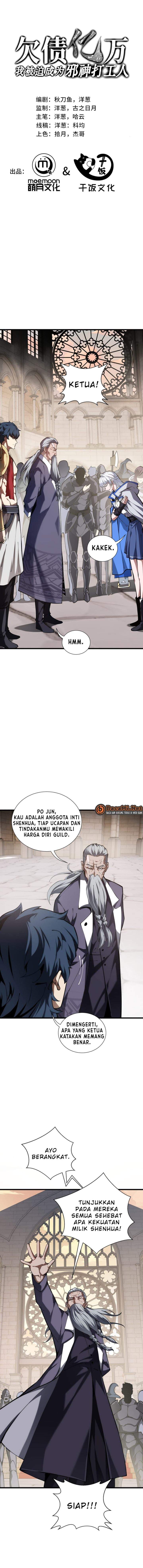 I Owe A Billion Dollars And I am Forced to Become A Worker For An Evil God Chapter 44