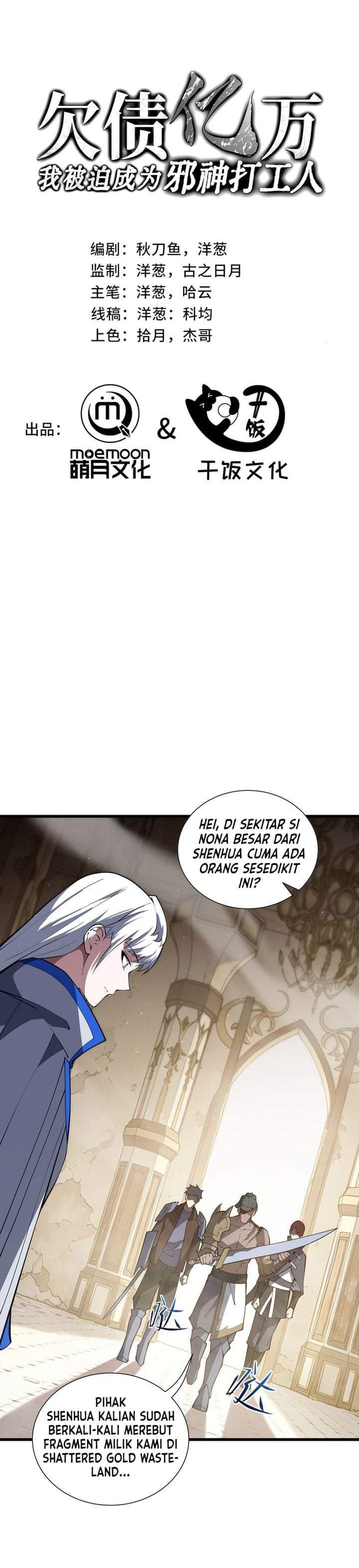 I Owe A Billion Dollars And I am Forced to Become A Worker For An Evil God Chapter 53