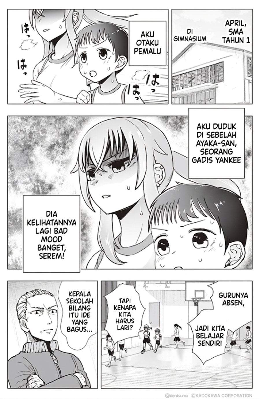 Tonari no Seki no Yankee JK no Jakuten Chapter 10