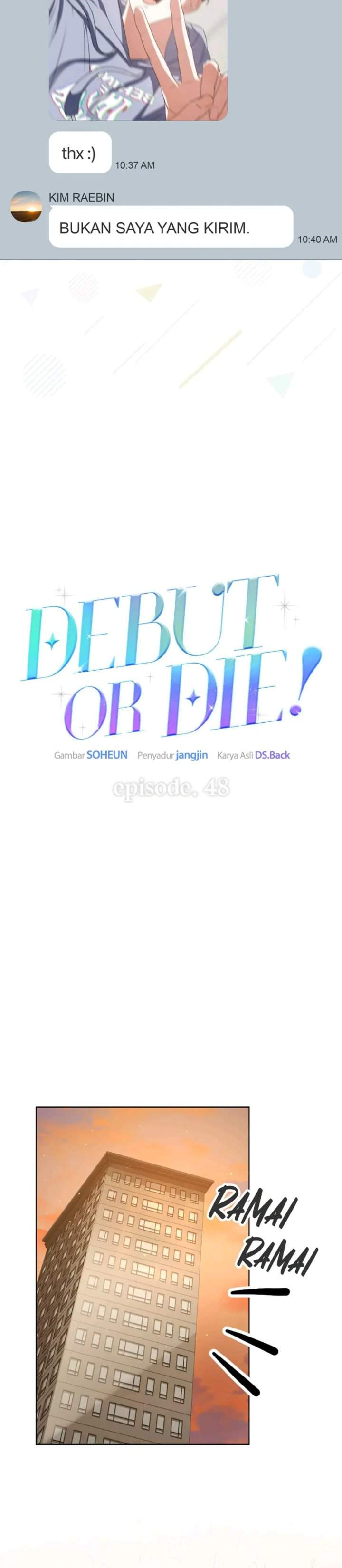 Debut or Die Chapter 48