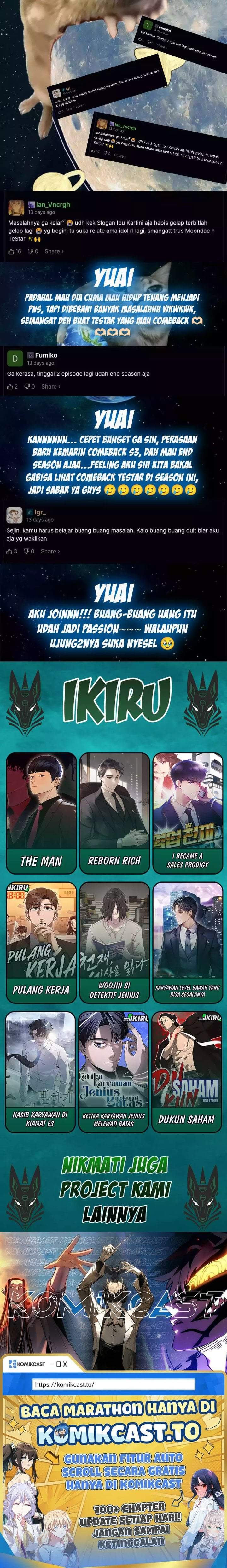 Debut or Die Chapter 99