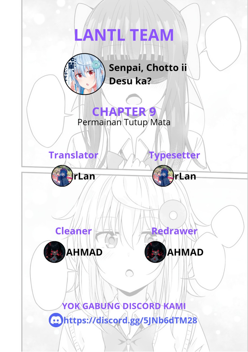 Senpai, Chotto ii Desu ka? Chapter 9