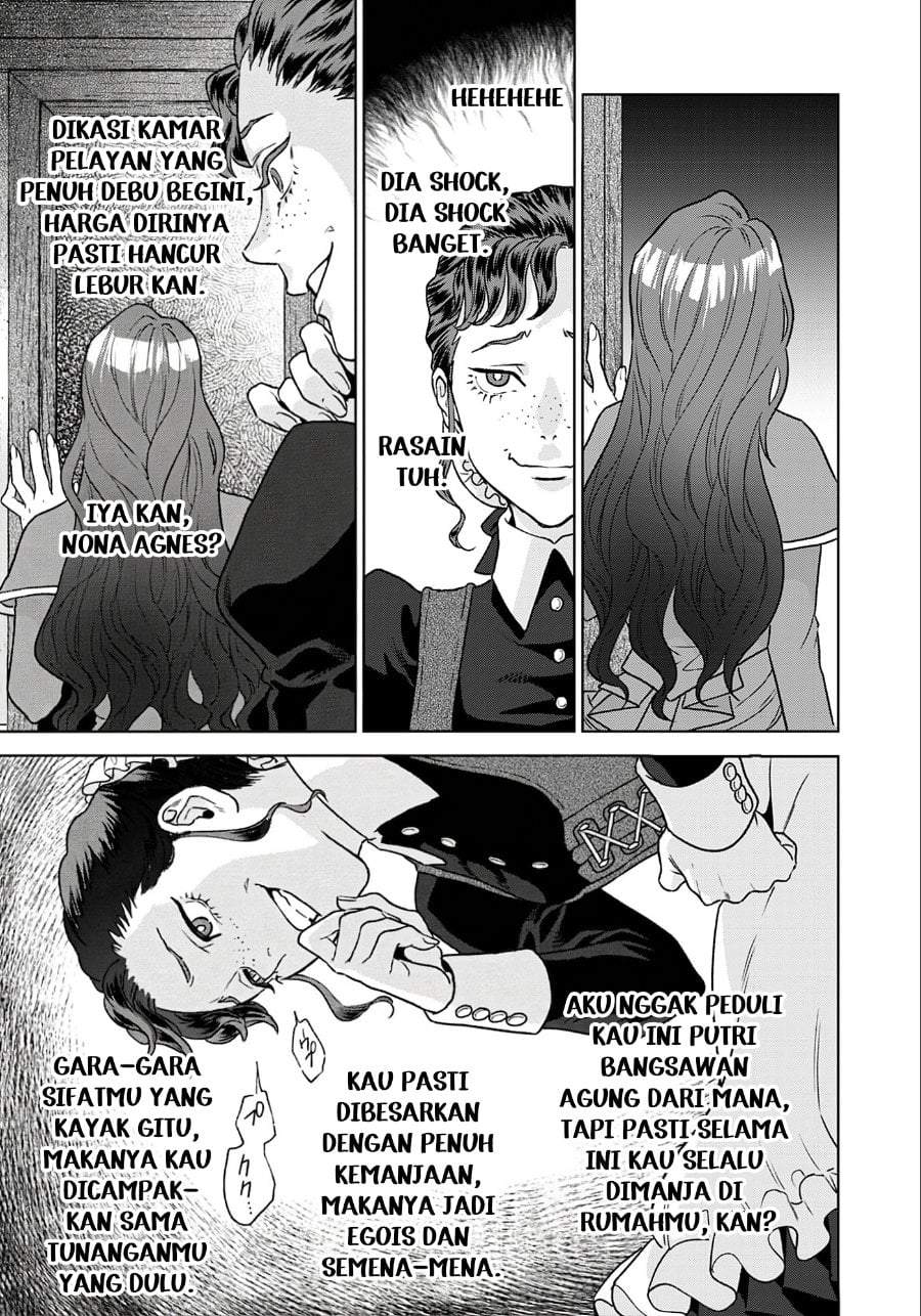 Shounin Reijou Agnes Henkyou ni Tsuihou Sareta Akuyaku Reijou wa Shousai o Hakki Shi Nariagaru Chapter 1